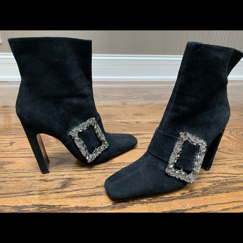 Zara Suede Bootie